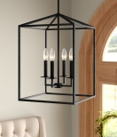 Odie 4-Light Lantern Pendant