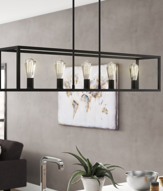 Mizer 5-Light Kitchen Island Pendant