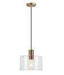 Plumlee 1-Light Cylinder Pendant