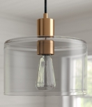 Plumlee 1-Light Cylinder Pendant