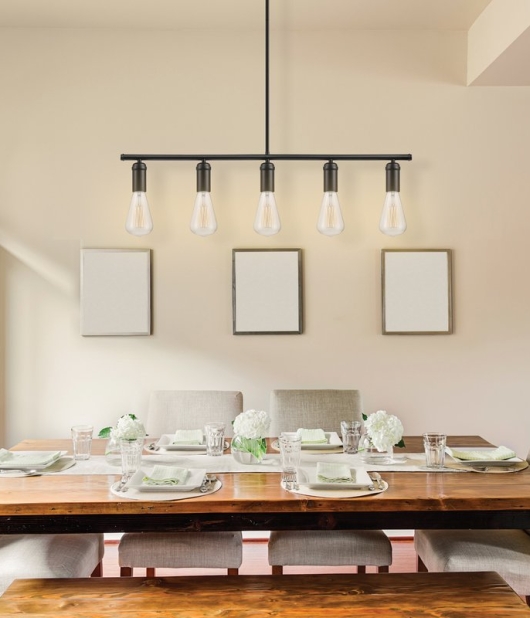 Novogratz Vintage 5-Light Kitchen Island Pendant