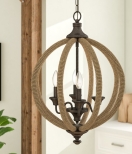 Lynda 4-Light Globe Chandelier