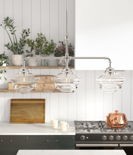 McGrath 3-Light Kitchen Island Pendant