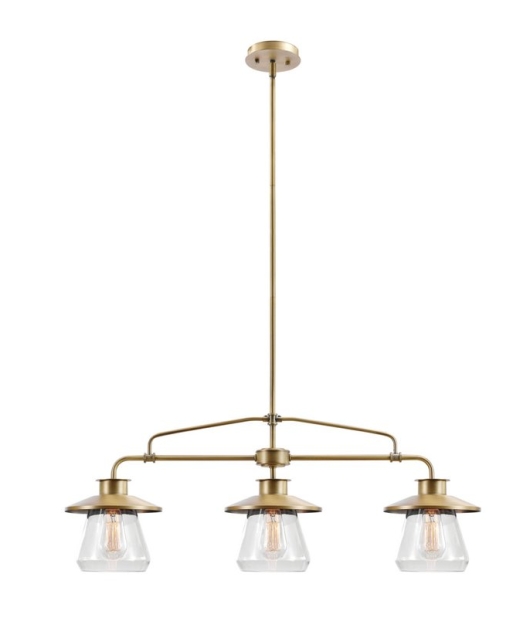 Nate 3-Light Kitchen Island Pendant