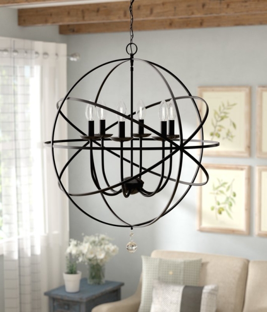 Eastbourne 6-Light Globe Chandelier