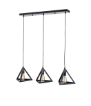 Merriam 3-Light Kitchen Island Pendant