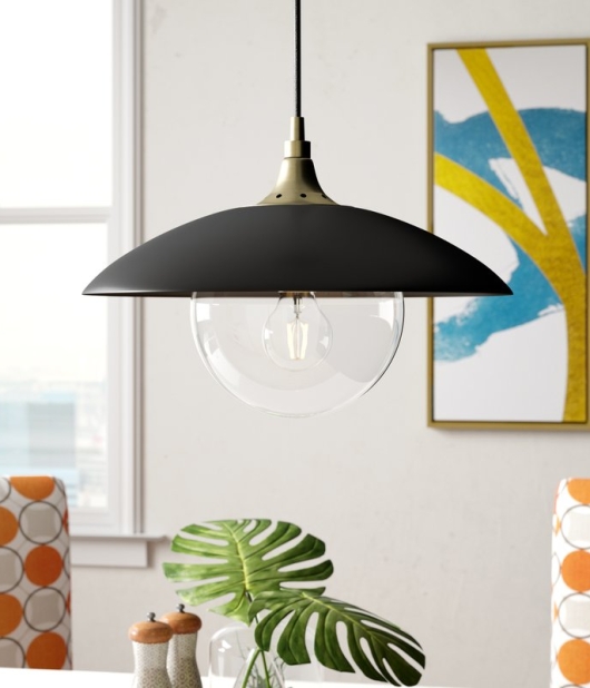 Deveraux 1-Light Dome Pendant