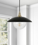 Deveraux 1-Light Dome Pendant